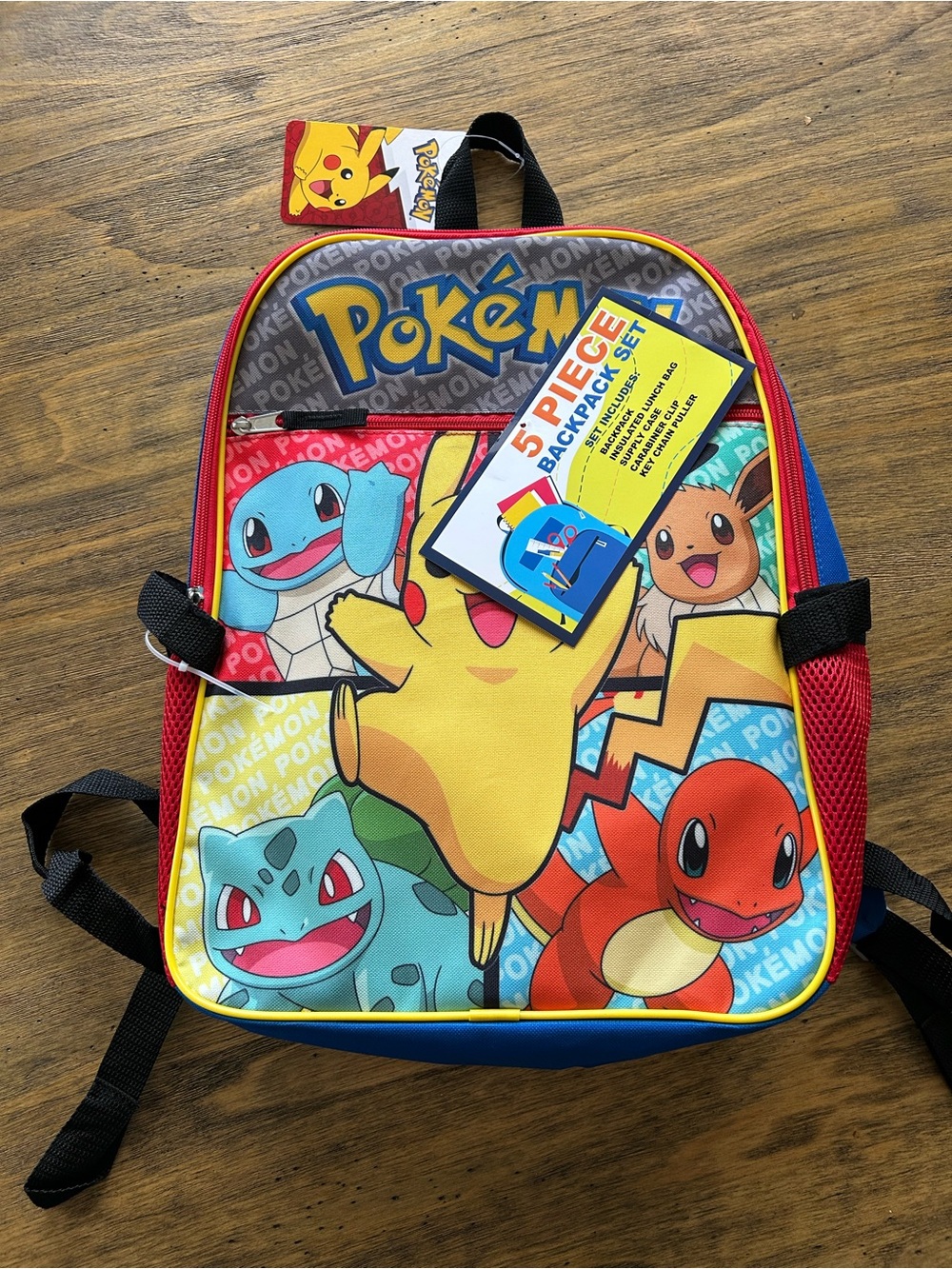 Kids Pokémon set - backpack and accessories